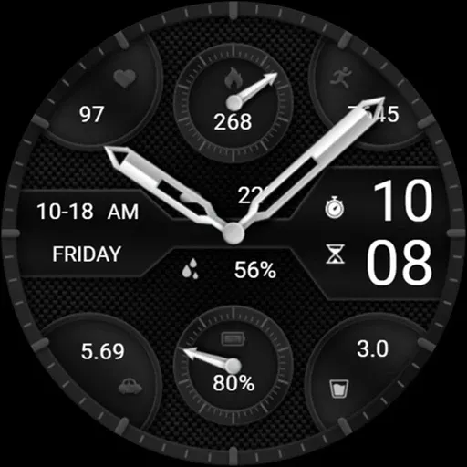 Carbon Fiber Texture ZKinWatch screenshot 8