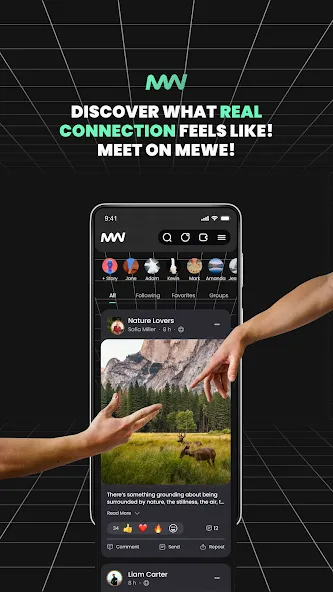 mewe: The Safe Network screenshot 2