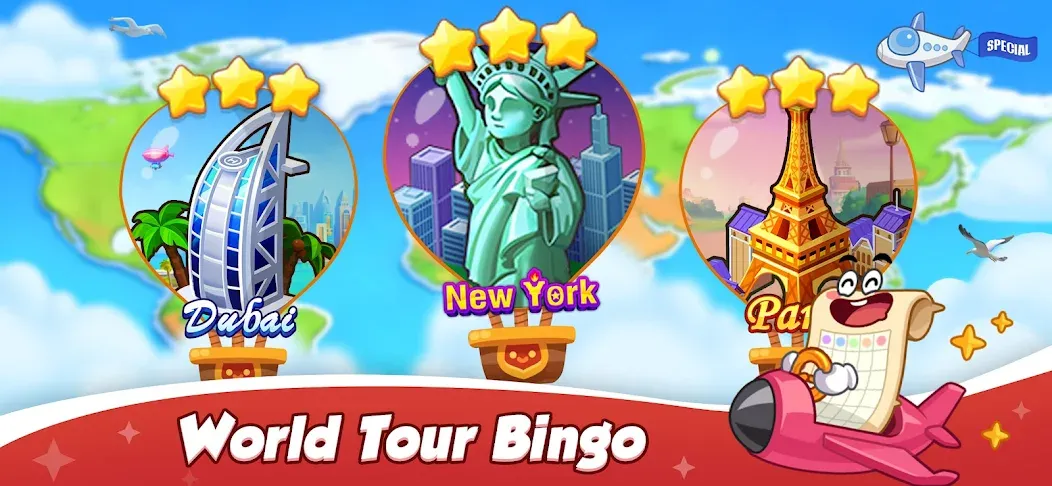Bingo City: Travel World Tour screenshot 1