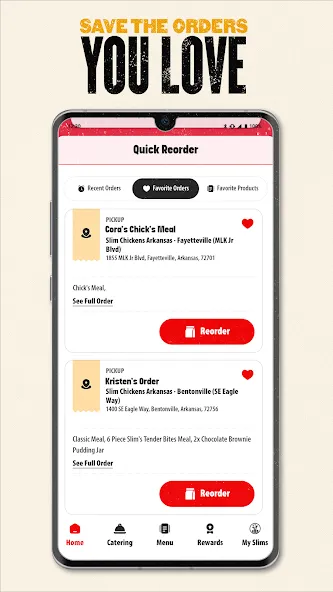 Slim Chickens screenshot 1
