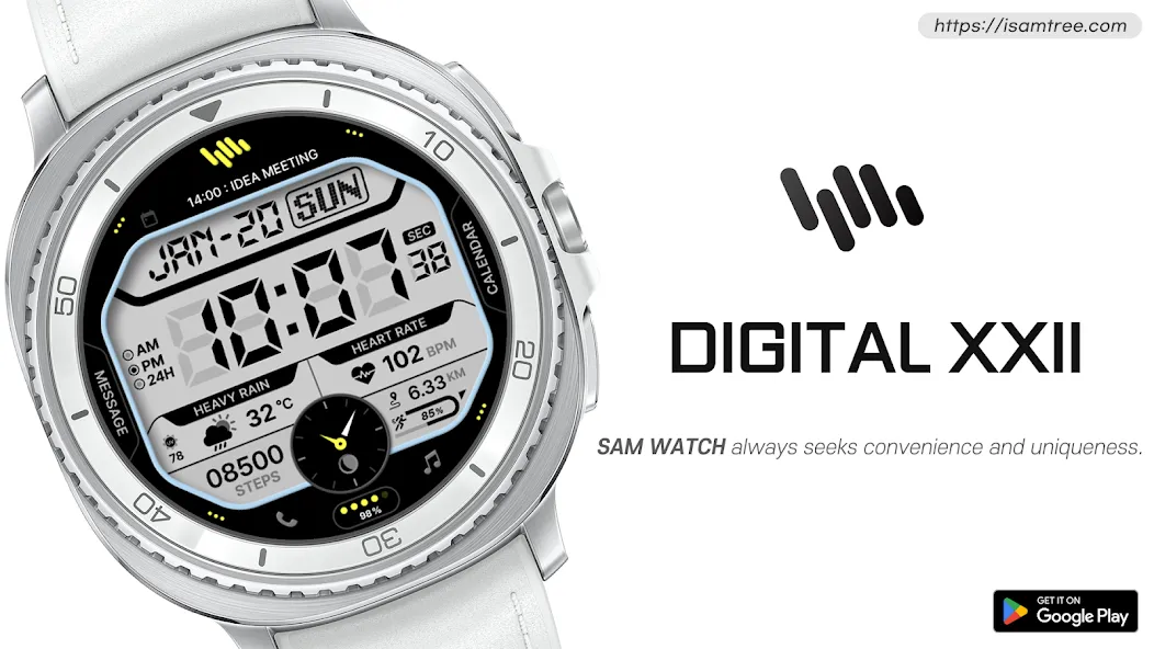 SamWatch Digital XXII screenshot 1