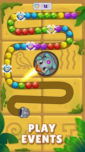 Marble Shooter: Viola's Quest screenshot 2