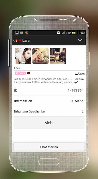 SayHi! Chatten Flirten Treffen screenshot 4