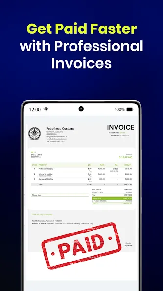 Simple Invoice Manager screenshot 3