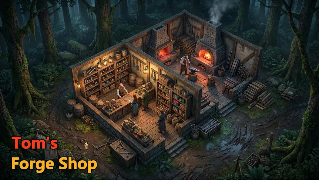 Forge Shop - Business Game screenshot 1