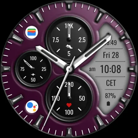 DADAM100: Hybrid Watch Face screenshot 23