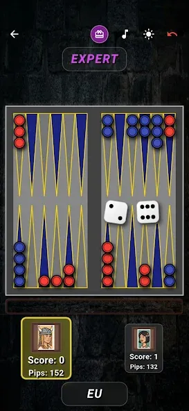Clean Backgammon Pro screenshot 8