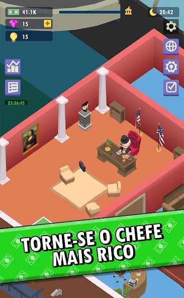 Idle Bank - Money Games screenshot 1
