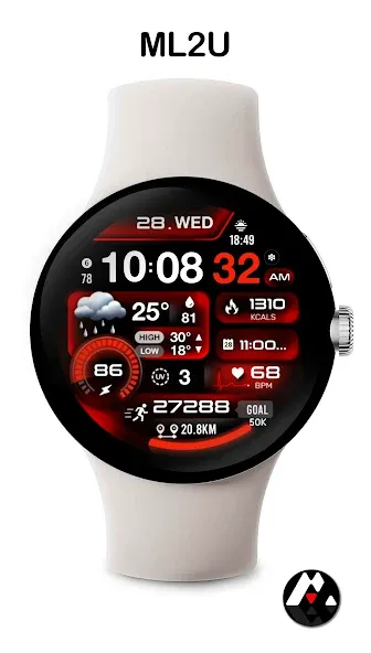 ML2U 261 Watch Face screenshot 5