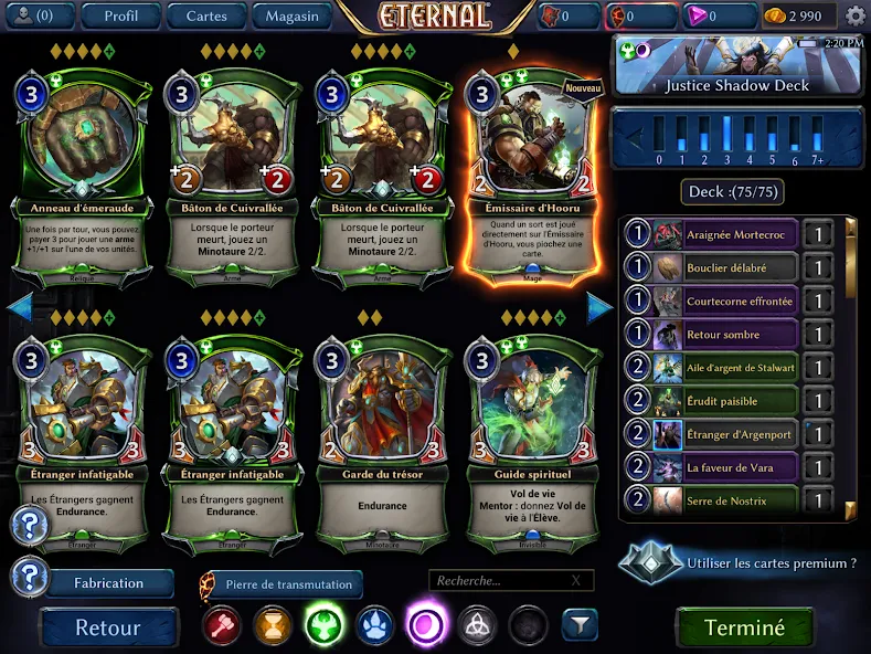 Jeu de cartes Eternal screenshot 5