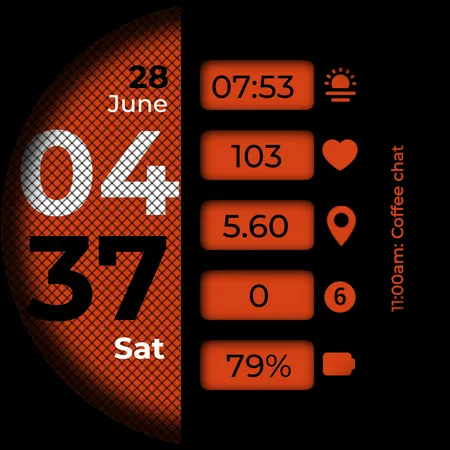 CC Digital 25 Watch Face screenshot 10