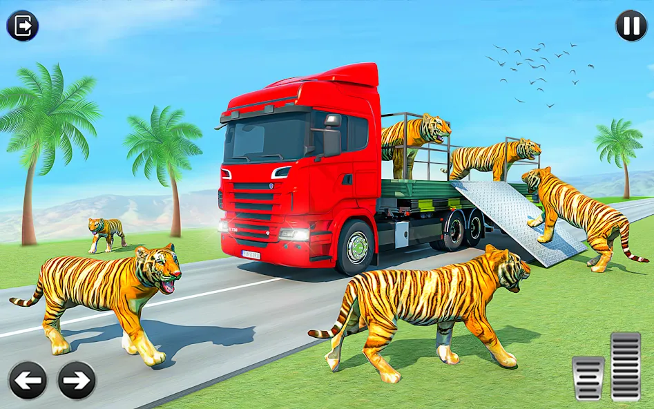 Animals Transporter Truck Game screenshot 3