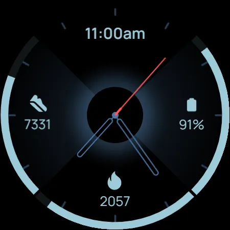 Analog watchface A5 screenshot 34