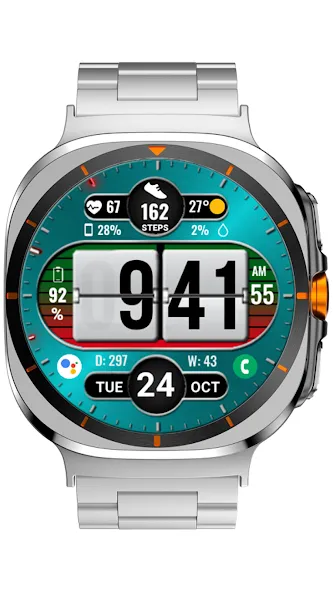 Flip Style WearOS NTV279 screenshot 5