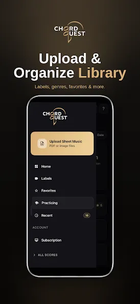 Chord Quest: Score Playback screenshot 4