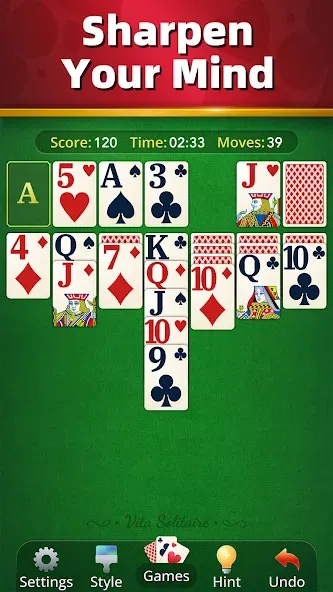 Vita Solitaire for Seniors screenshot 4