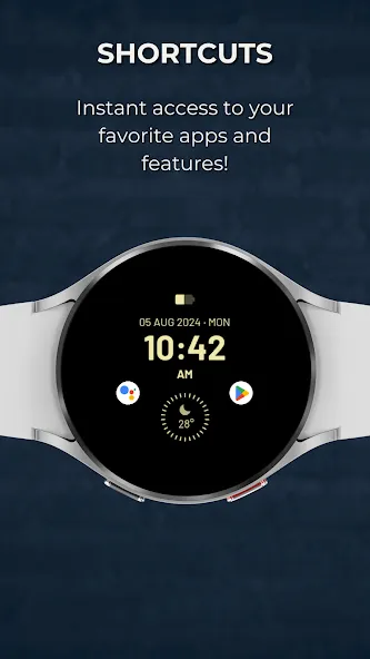 EXD075: Minimal Watch Face screenshot 6