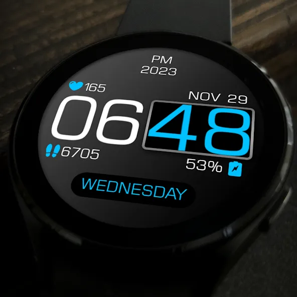 Key109 Digital Sport WatchFace screenshot 6