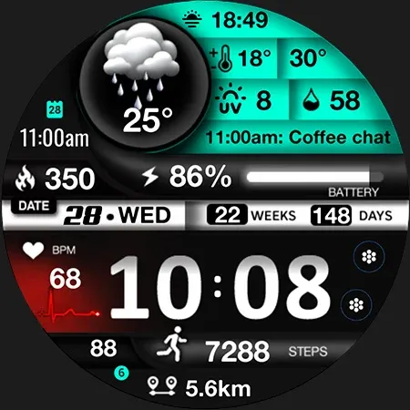 ML2U 264 Watch Face screenshot 28