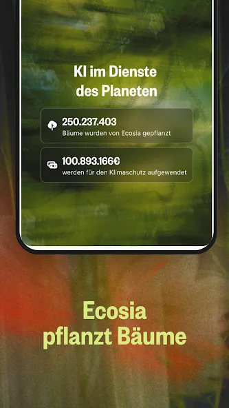 Ecosia Klimapositiver Browser screenshot 2