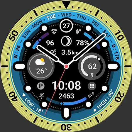BRN205 : Watch Face screenshot 28