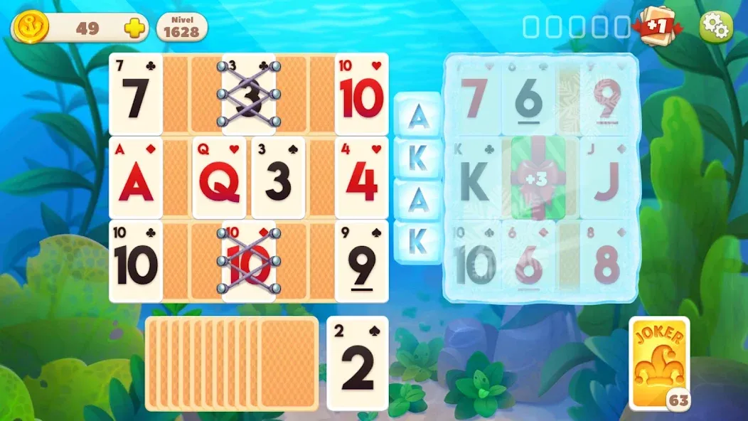 Undersea Solitaire Tripeaks screenshot 8