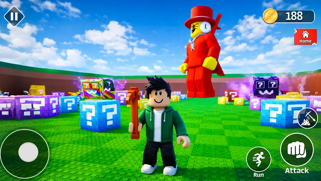 Lucky Block Breaker Game screenshot 3