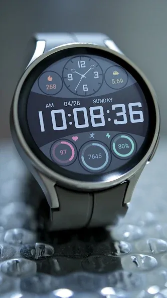 Blue Color Layer For Wear OS screenshot 4