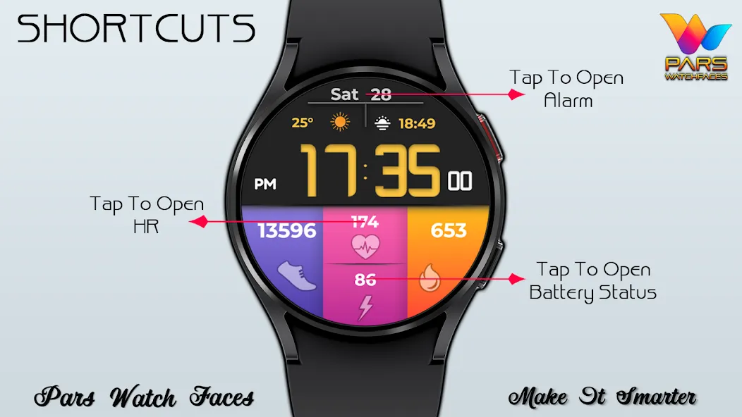 Vera Digital Watch Face screenshot 6