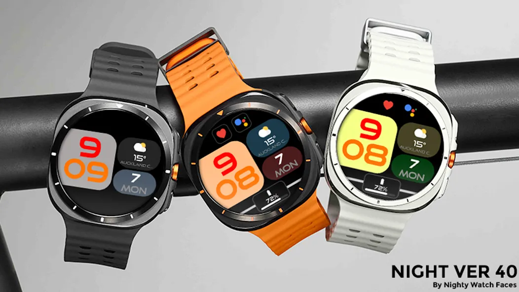 Night ver 40 - watch face screenshot 14