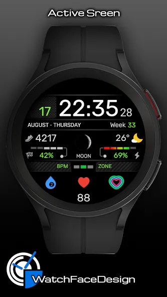 WaTchG003: Digital watch face screenshot 3