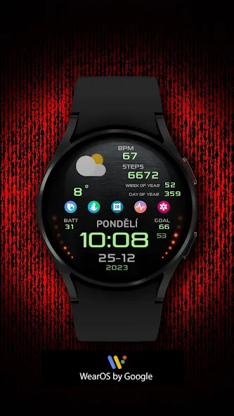 PW81 Big Digital Weather Watch screenshot 5