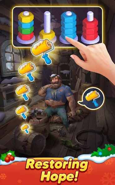 Nuts Sort! Story Puzzle Game screenshot 14