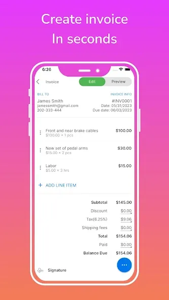 Invoice Maker - Simple Invoice screenshot 10