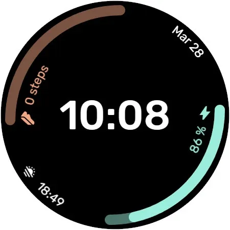 WES9 - Sports Watch Face screenshot 3