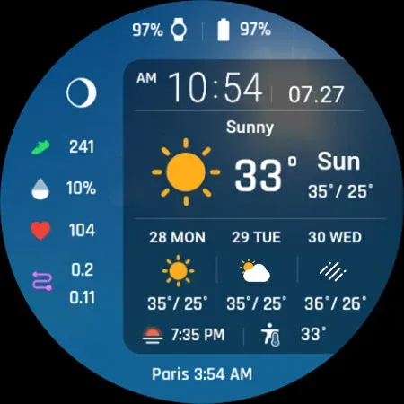ACRO Digital Weather info WF screenshot 25