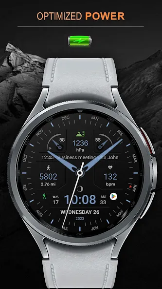 WFP 311 Modern watch face screenshot 7