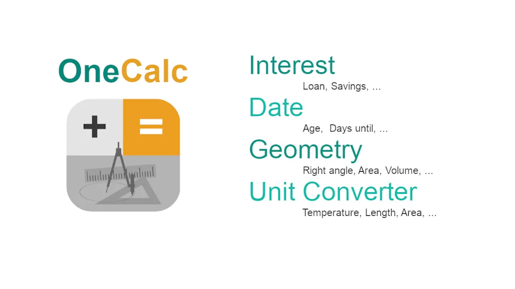 OneCalc: All-in-one Calculator screenshot 2