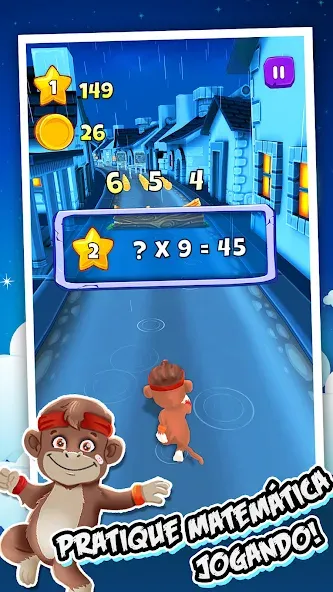 Toon Math: Corrida Matemática screenshot 2