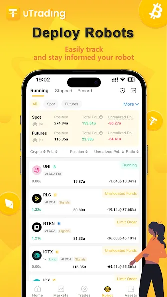uTrading - Copy Trading Bot screenshot 2