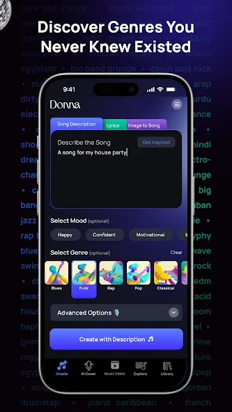 Donna AI Song & Music Maker screenshot 30