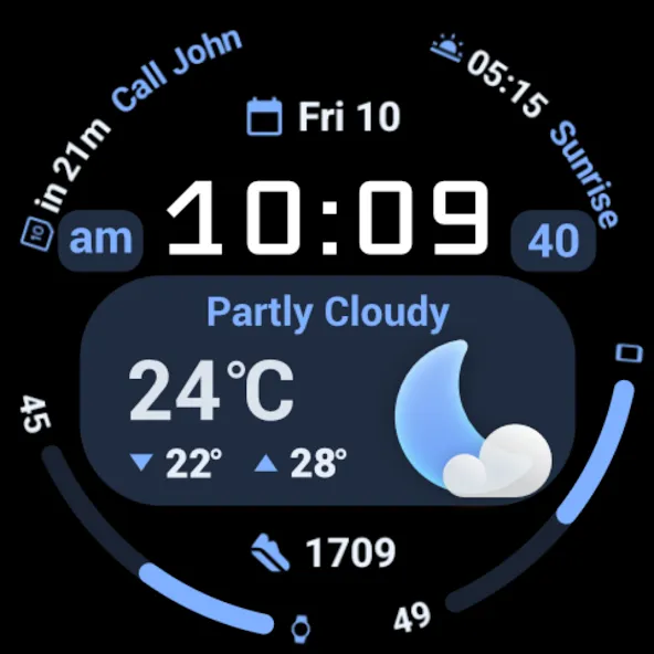 MDS05 Weather Watch Face screenshot 9