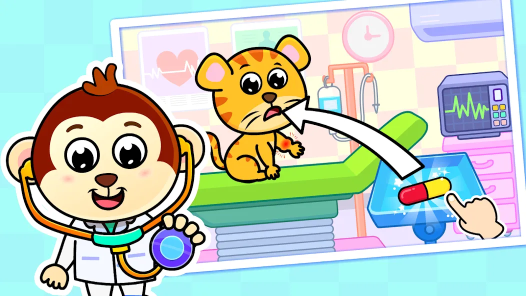 Timpy Doctor Games for Kids screenshot 2