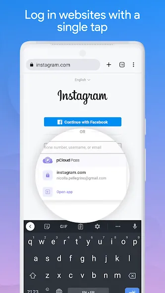 pCloud Pass - Password manager screenshot 1