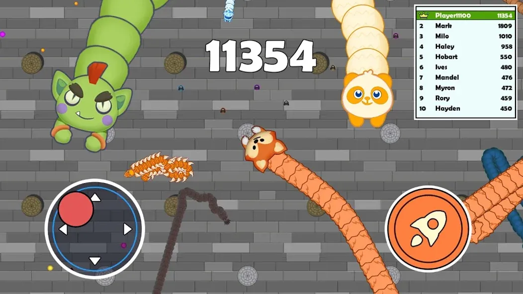 Sneak Snake-Slither Worm Game screenshot 31