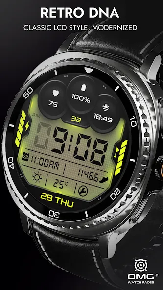 OMG 454 - Modern Retro Watch screenshot 5