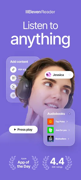 ElevenReader: Read Books Aloud screenshot 1