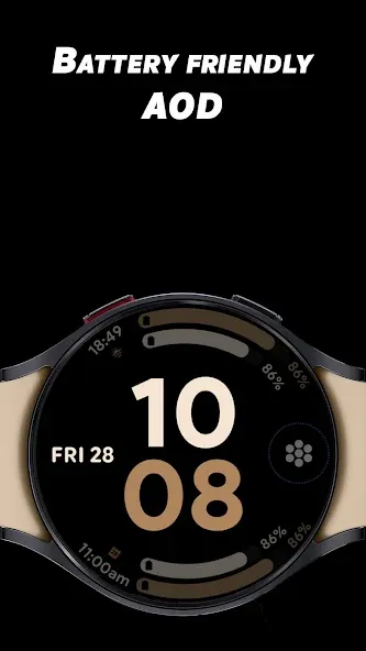 Digital Arc - Watch face screenshot 6