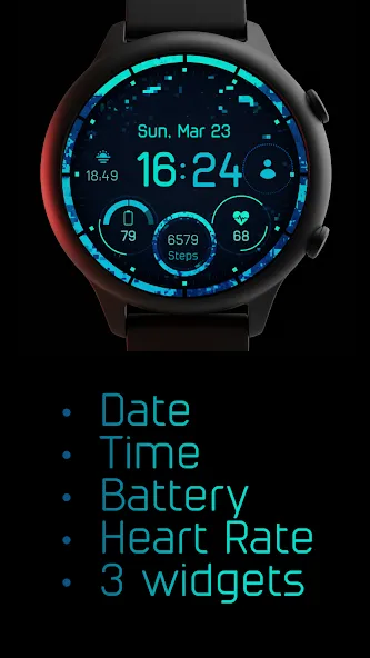 Watch face M12 screenshot 2