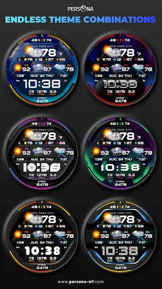 PER58 Weather WatchFaceDigital screenshot 38